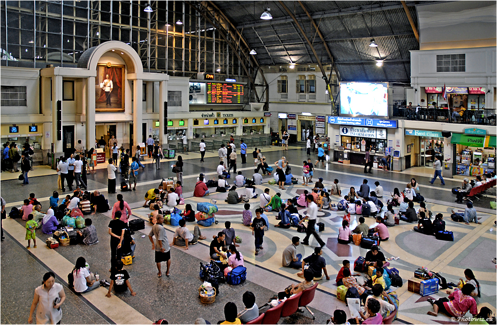 Hualamphong tgstation, Bangkok / Hualamphong station, Bangkok